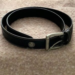 Weber’s Men’s Lab Concho Black Leather Belt New Without Tags Size 40/42